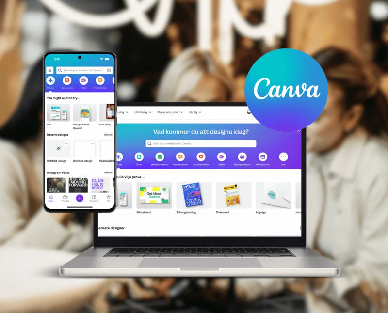 Canva – din grafiska designer i fickan